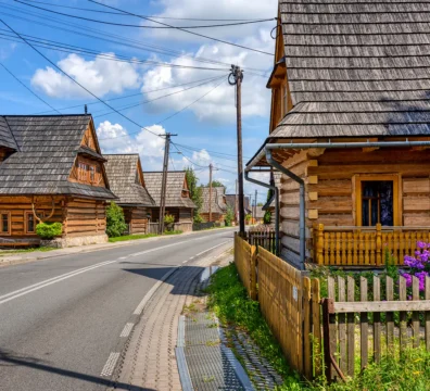 chocholow wooden village
